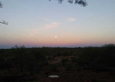 Moonrise At Dusk
