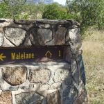 Malelane Camp Road Sign