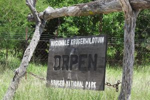 Orpen Gate In The Kruger National Park